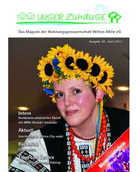 Vorschau: Ausgabe Frühjahr 2012
