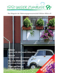 Vorschau: Ausgabe Frühjahr 2013